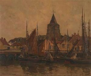 Fischerboote Im Hafen