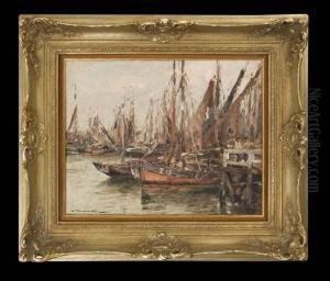 Fischerei-hafen by Wilhelm Hambutchen