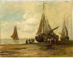 Unloading The Catch, Katwijk