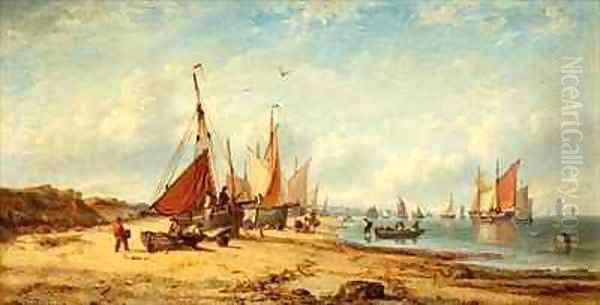 Coast Scene with Shipping - view 1