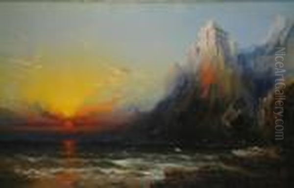 Sunset On The Coast - view 1