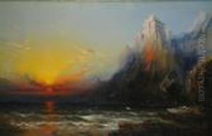 Sunset On The Coast