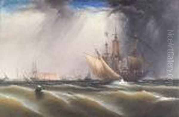 A View Of Philadelphia Harbor - view 1