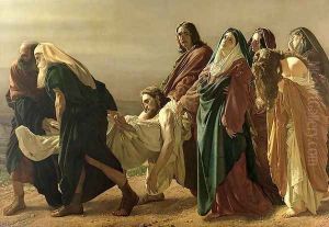 Deposizione di Gesù (The Deposition of Christ) by Antonio Ciseri