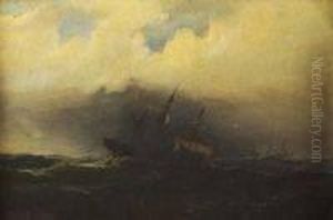 Ships On Stormy Sea