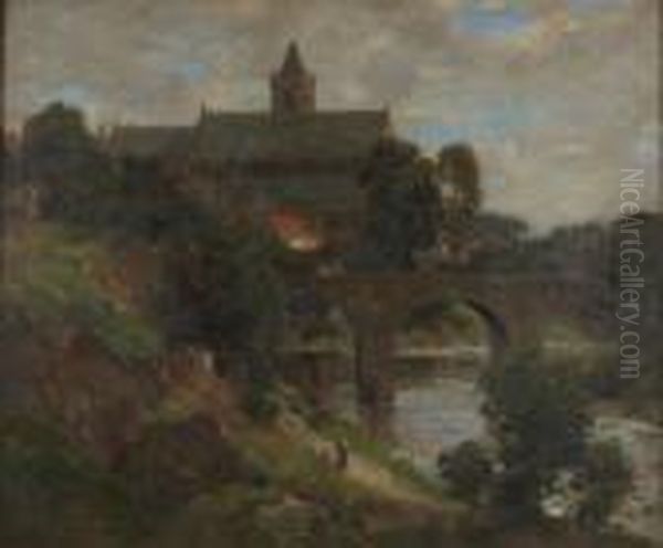 Church By The Stream - view 1