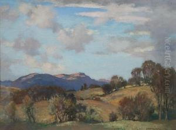 Autumn Hillside Argyll - view 1