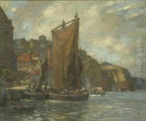 Harbour Scene by James Whitelaw Hamilton