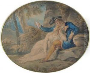 Lovers In An Arcadian Landscape