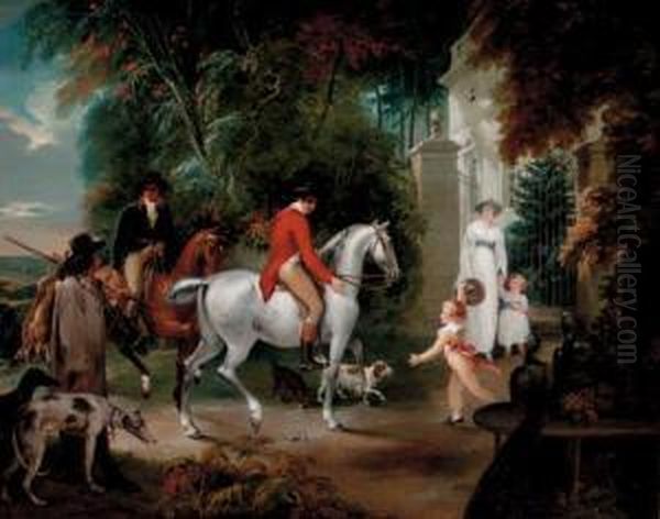 The Duke Of Hamilton's Return From Coursing - view 1