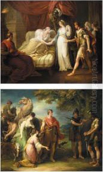 Palamon And Arcite; And Erasistratus Discovering The Cause Of Antiochus' Malady - view 1
