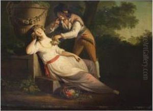 Lovers In A Garden