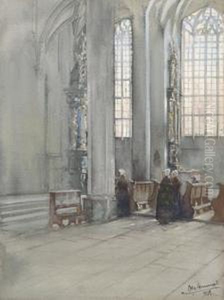 Gotisches Kircheninterieur - view 1