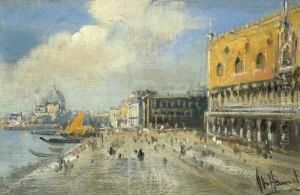 Venedig Mit Dem Dogenpalast Venedig Mit Dem Dogenpalast