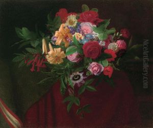 A Bouquet Of Summer Blooms by William Hammer