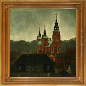Autumn Day Atrosenborg Palace, Denmark