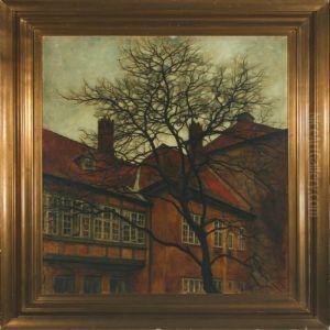 Scenery From Copenhagen by Svend Hammershoi