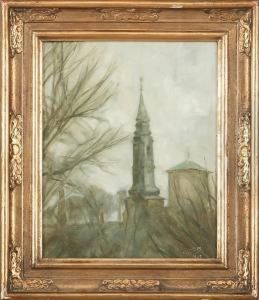 Landscape With Spire