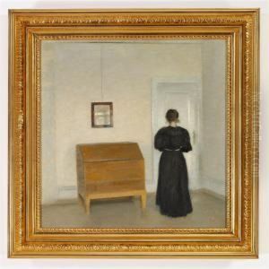 Room by Vilhelm Hammershoi