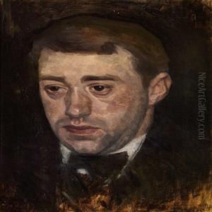 Portrait Of The Violinist And Composer Fini Henriques