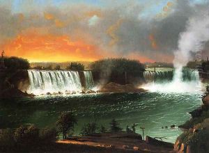 Niagara Falls from Table Rock by Nicolino Calyo