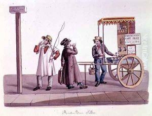 Root Beer Seller, c.1840 by Nicolino Calyo