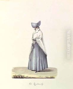 A Quakeress, c.1840-44 by Nicolino Calyo