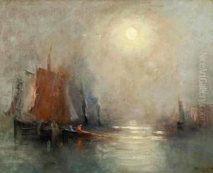 Herring Fishing Bay Of Fundy by John A. Hammond