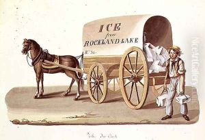 The Ice Cart, c.1840 by Nicolino Calyo