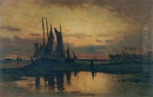 Low Tide, Bay Of Fundy by John A. Hammond