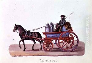 The Milk Man, c.1840-44 by Nicolino Calyo