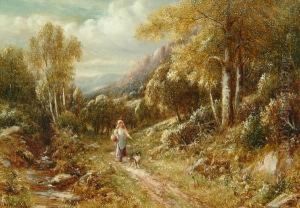 "evesham"; "in The Trossachs" by Robert John Hammond