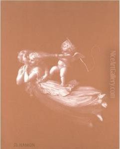 The Virgins Of Lesbos by Jean-Louis Hamon