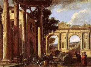 Architectural View with Two Arches, 1647