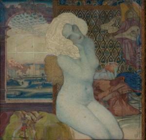 Study For 'eve' by Sigmund Walter Hampel