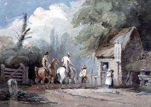 Country Toll-bar by Luke Clennell