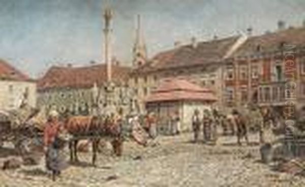 Market Scene - view 1