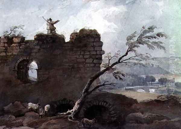 Mitford Castle, Northumberland - view 1