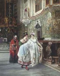 The Christening by Johann Hamza