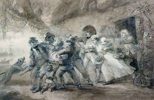 The Press-gang by Luke Clennell