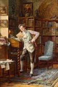 Nella Biblioteca by Johann Hamza