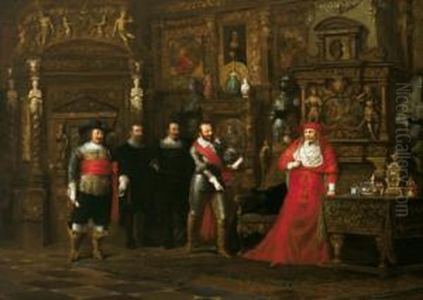 Attribuito A Arresto Del Cardinale Melchior Klesl Il 20 Luglio 1618 - view 1