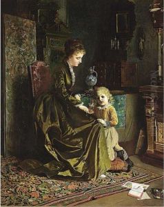 Waiting For Father's Homecoming by Johann Hamza