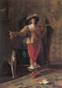 Kavalier Und Sein Hund by Johann Hamza