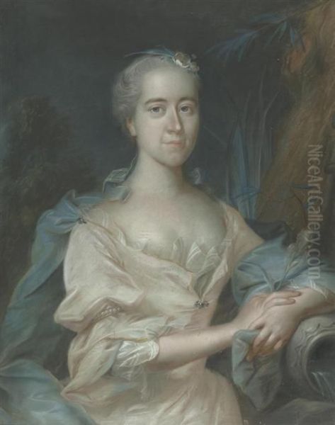 Portrait Einer Jungen Dame. - view 1