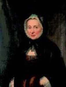 Portrat Von Margaretha Neeser. by Emmanuel Jakob Handmann