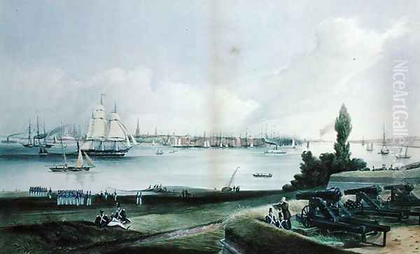 New York from Governor's Island - view 1