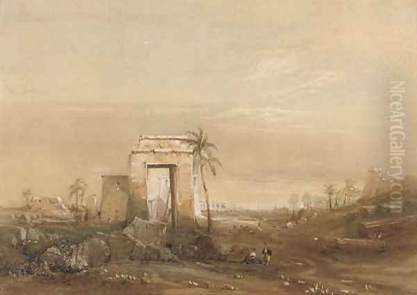 Ruins of Thebes - view 1