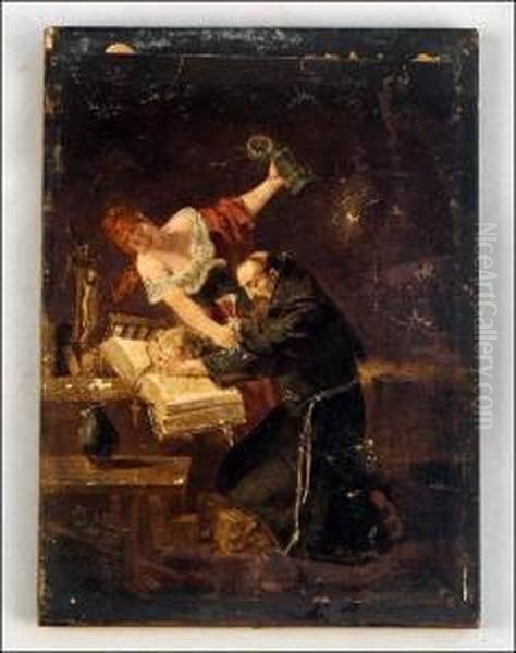 Franz Hanfstaengl (late Nineteenth/early Twentieth-century)seducing The Monk - view 1