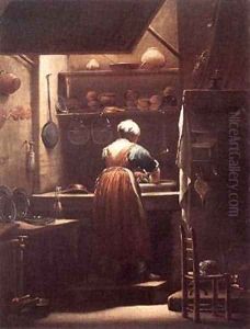 The Scullery Maid by Giovanni Battista Crespi (Cerano II)